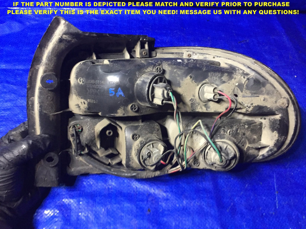 OEM 1994 1995 1996 FORD ASPIRE DRIVER LEFT TAIL LIGHT 94 95 96 L LH4