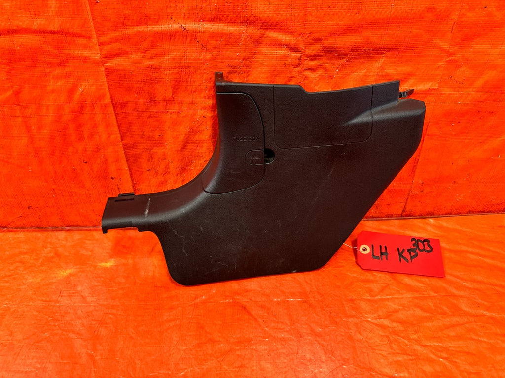 09 11 MAZDA RX8 RX 8   KICK PANEL   DRIVER LEFT SIDE   BLACK COLOR   OEM 3030