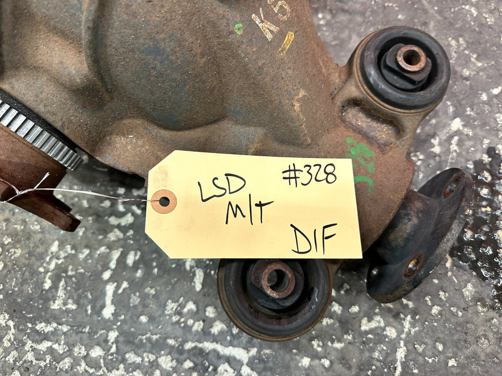 08 15 INFINITI G37 6 SPEED MANUAL LSD LIMITED SLIP DIFFERENTIAL OEM FACTORY #3281