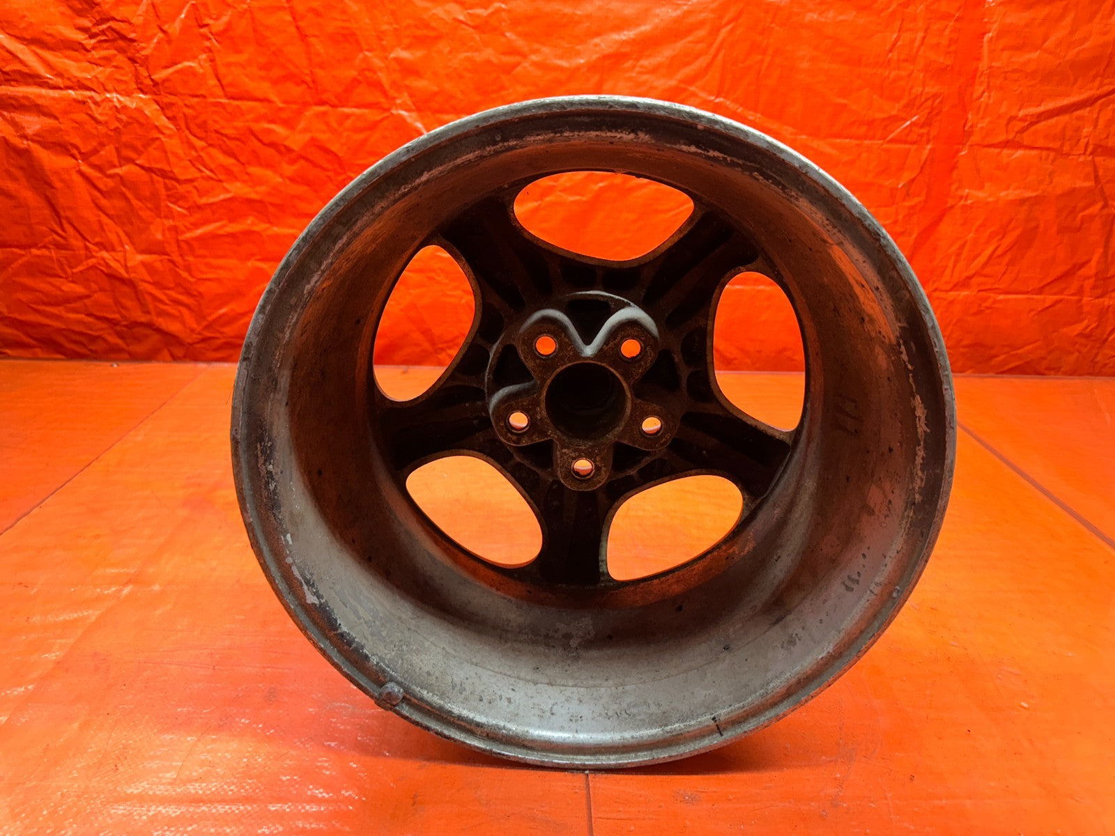 90 96 NISSAN 300ZX Z32 16" 5 SPOKE ALLOY WHEEL RIM OEM #85 19