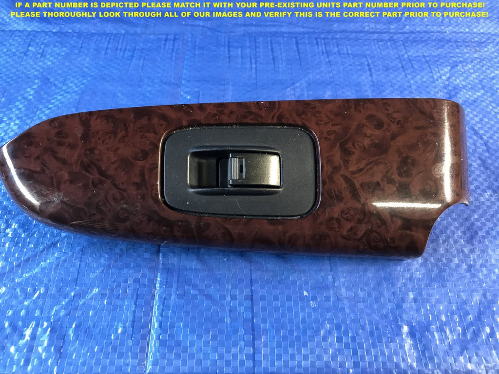 OEM 2004 2005 2006 ACURA MDX PASSENGER RIGHT FRONT WOOD GRAIN WINDOW SWITCH0