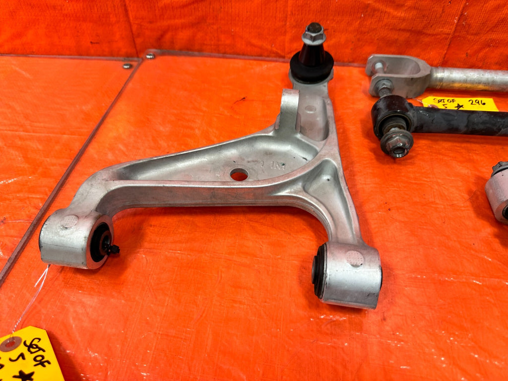 14 20 INFINITI Q50 Q60 LEFT REAR SPINDLE KNUCKLE W/ ALL CONTROL ARMS OEM #29615