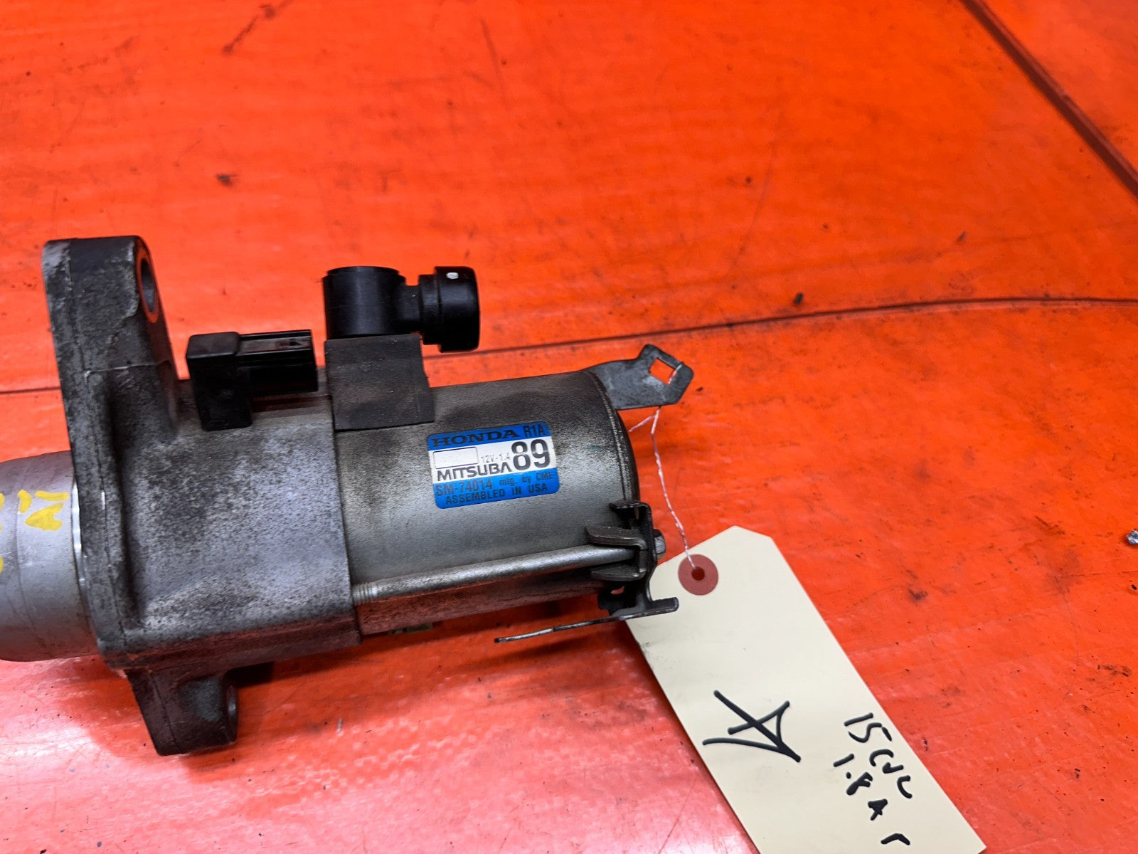 13 15 HONDA CIVIC 1.8L AT AUTOMATIC TRANSMISSION STARTER MOTOR ASSEMBLY #15CVC7