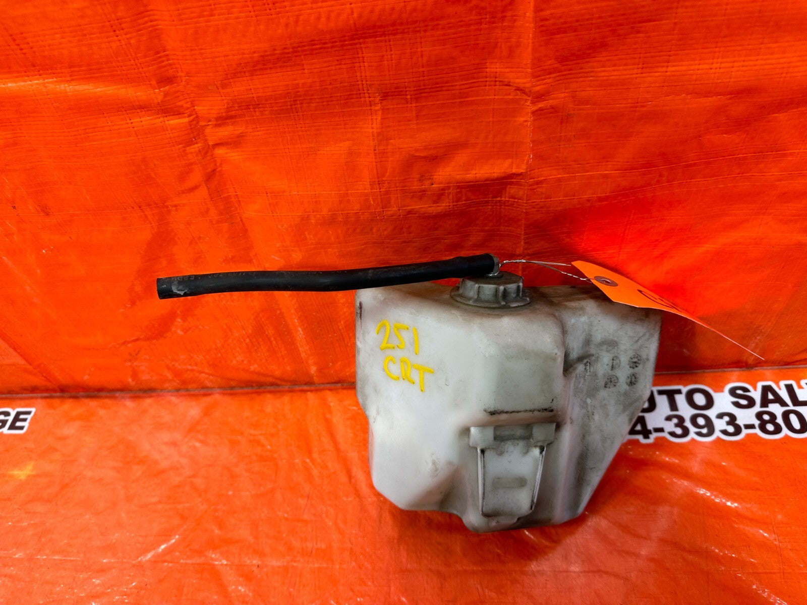08 12 HONDA ACCORD SEDAN 2.4L COOLANT OVERFLOW RESERVOIR RESERVE TANK BOTTLE 2513