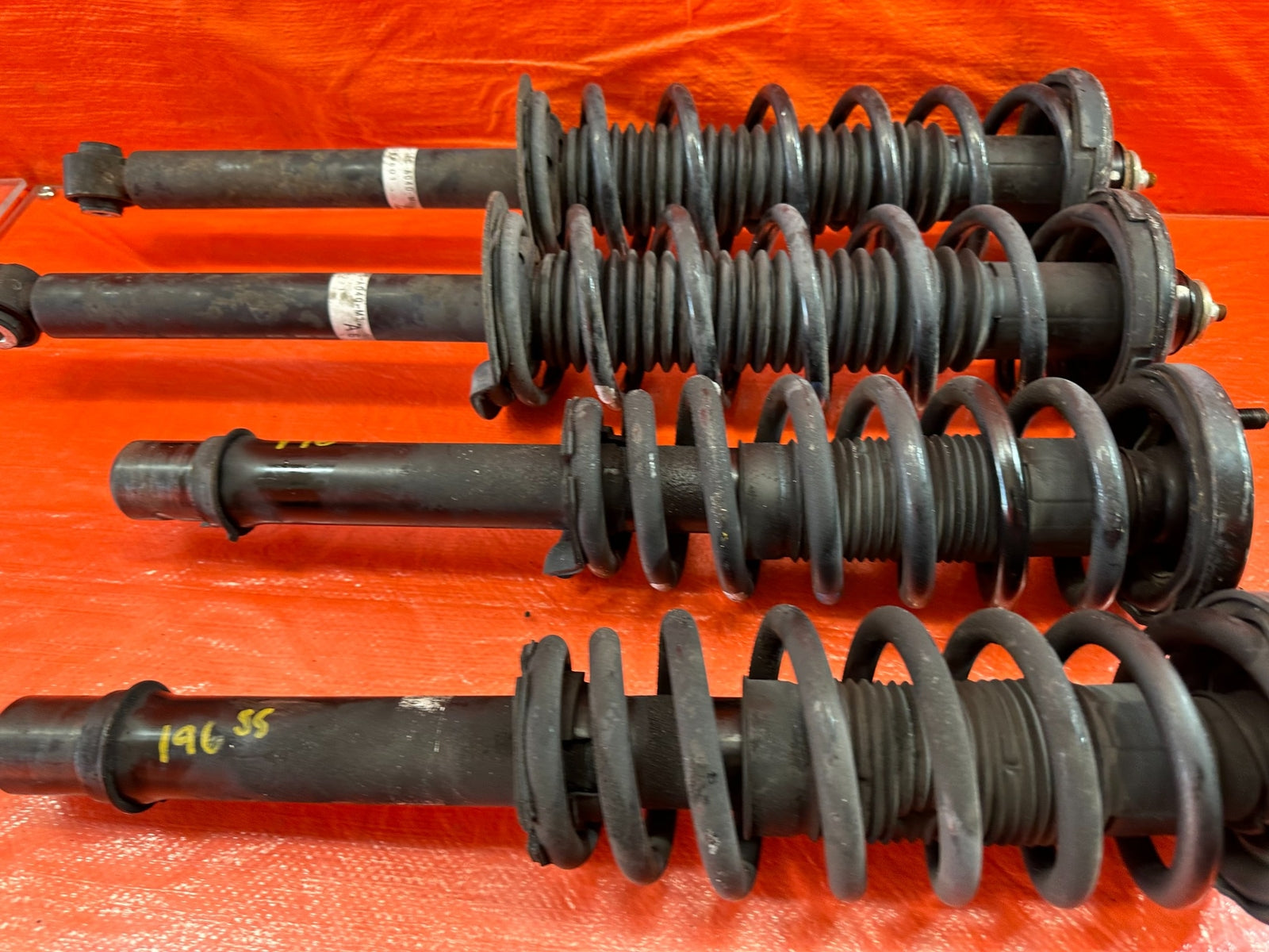 04 08 ACURA TSX   SHOCKS AND SPRINGS FRONT REAR FACTORY OEM   #1967