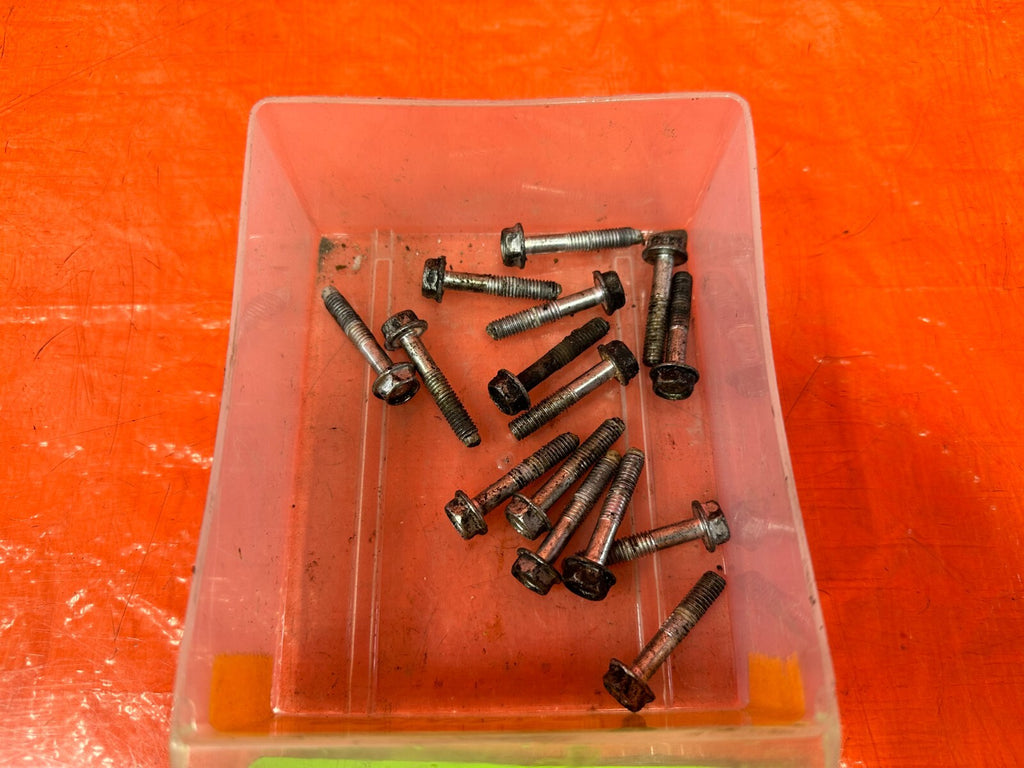 08 12 HONDA ACCORD SEDAN 2.4L K24Z3 OIL PAN BOLTS HARDWARE OEM #2511
