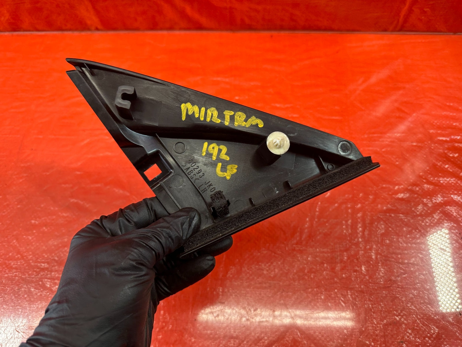 2008 INFINITI G35 X SEDAN   MIRROR TRIM DRIVER LEFT   NON SPEAKER MODEL OEM #1928