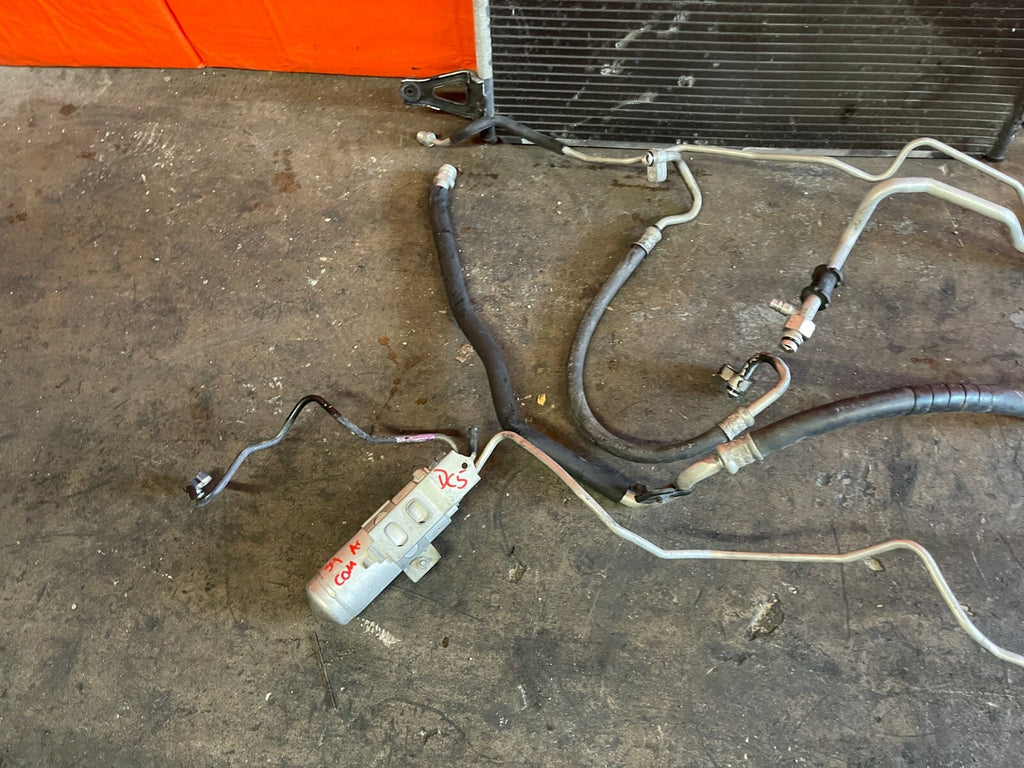02 06 ACURA RSX TYPE S & BASE   COMPLETE AC LINE SET LINES W/ CONDENSER OEM #395