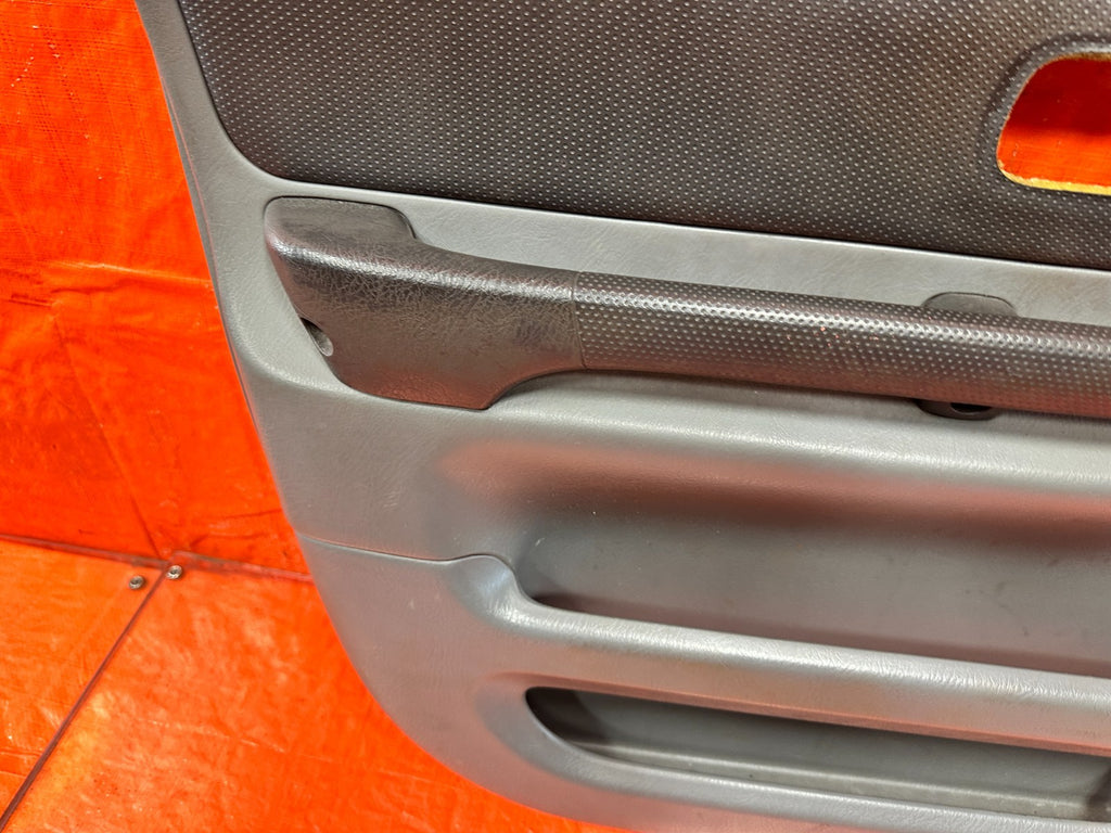 97 98 HONDA CR V CRV DRIVER LEFT FRONT DOOR PANEL CARD INSERT LINING OEM 30110