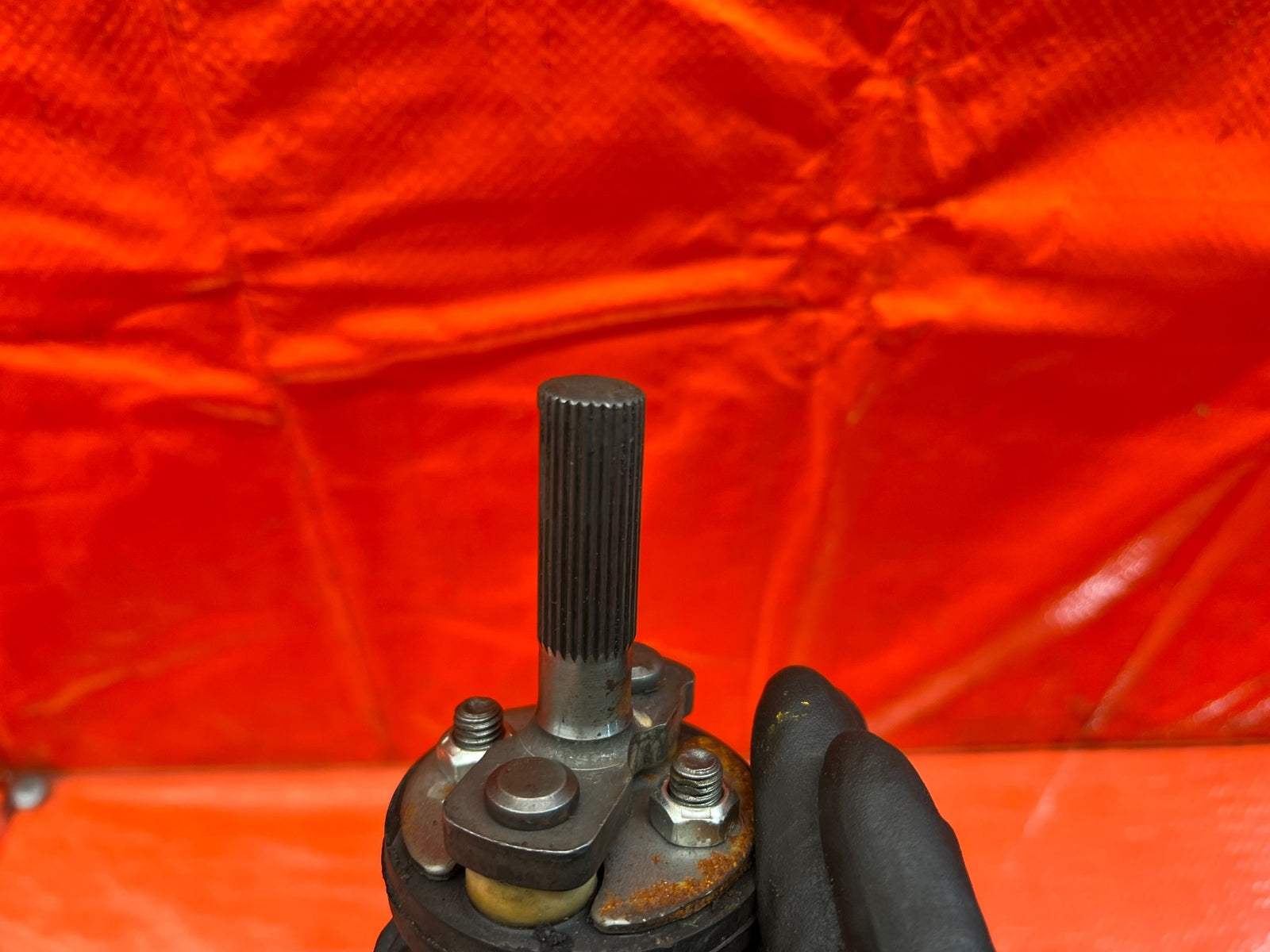 08 12 HONDA ACCORD   STEERING COLUMN TO RACK U / B JOINT SWIVEL YOKE CONNECTOR12