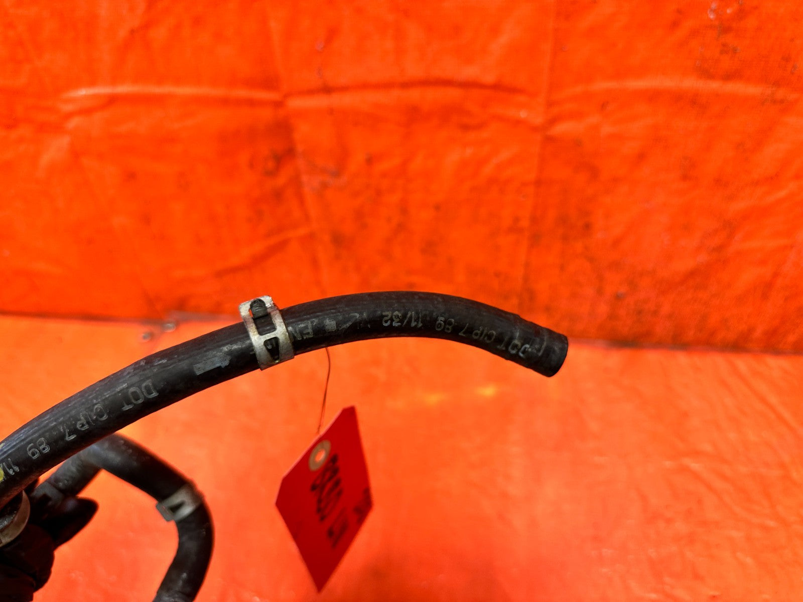 90 91 HONDA CIVIC HATCHBACK   BRAKE BOOSTER VACUUM HOSE LINE   OEM 3254