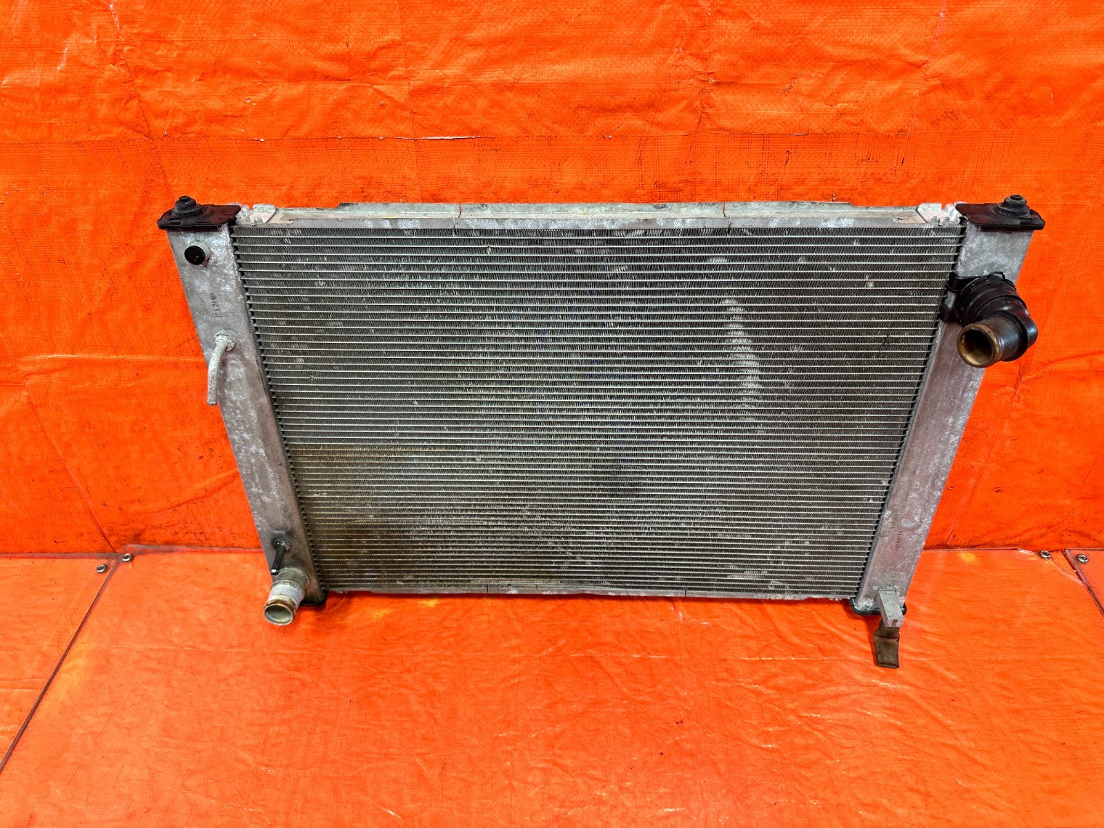 08 15 INFINITI G37 & Q60  2D COUPE   6 SPEED MANUAL RADIATOR & CONDENSER OEM 313