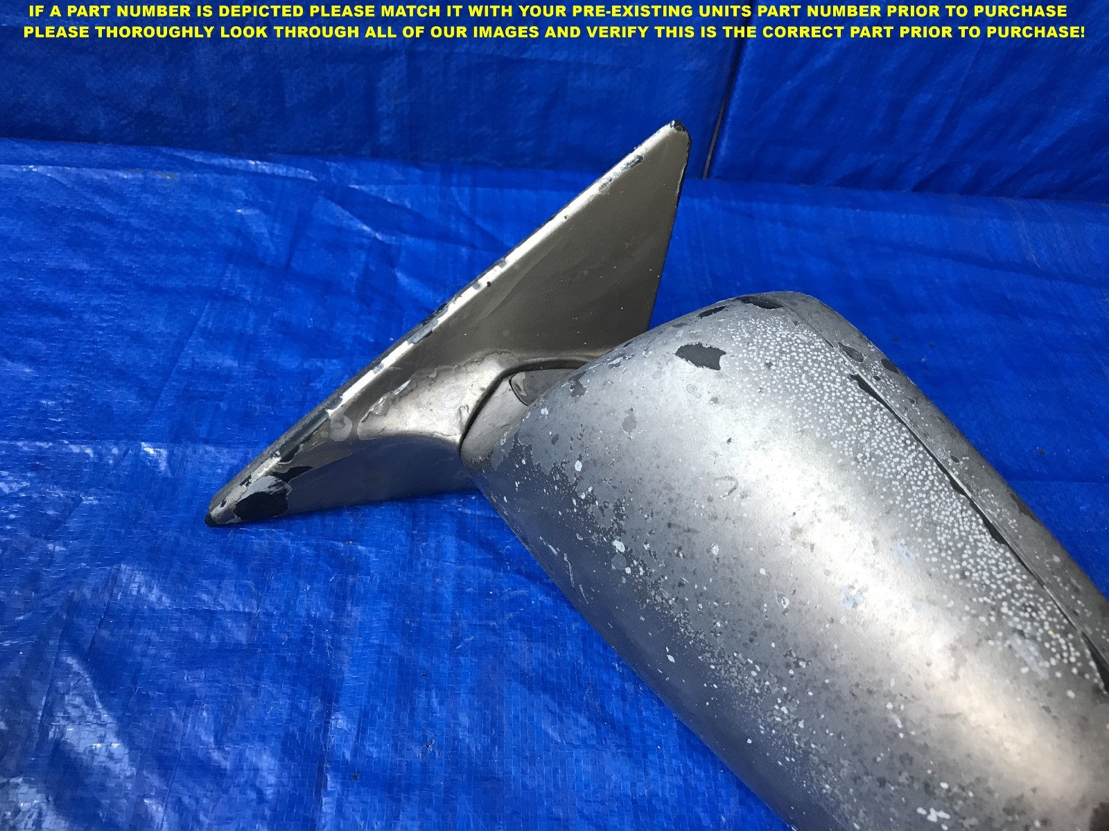 OEM 1990 1991 1992 1993 HONDA ACCORD DRIVER LEFT SIDE VIEW MIRROR      3