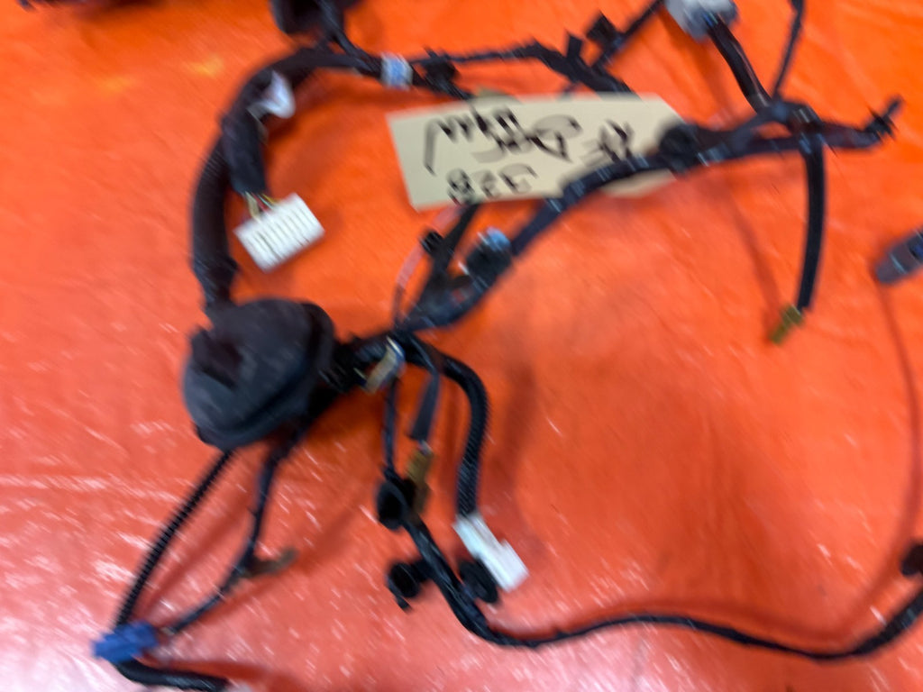 08 15 INFINITI G37 & Q60 COUPE RIGHT  FRONT DOOR WIRING HARNESS WIRE LOOM #3289