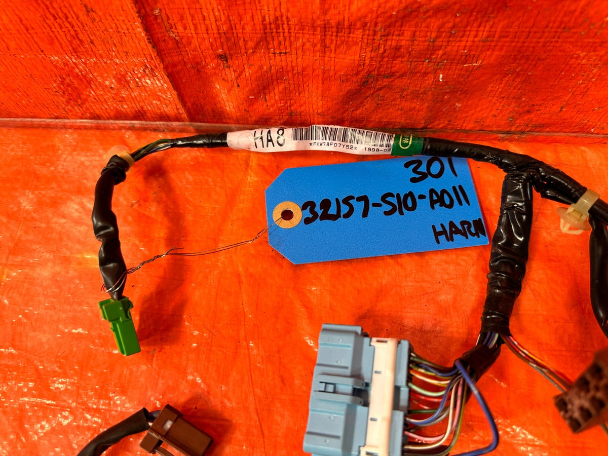 97-01 HONDA CR-V CRV - HVAC AIR CONDITIONING AC BLOWER MOTOR HARNESS OEM #3012