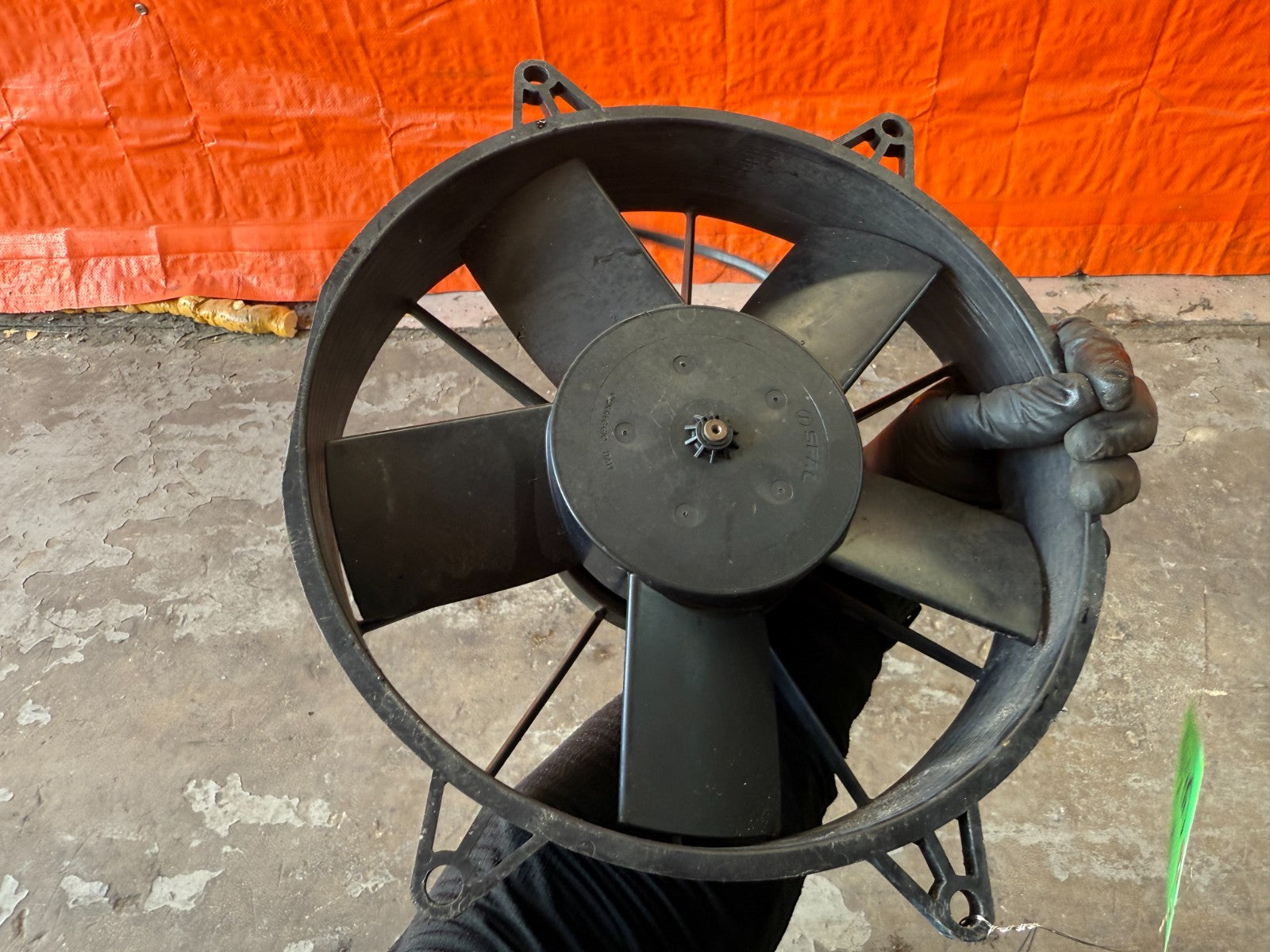 00 09 HONDA S2000   SPAL 5 BLADE COOLING FAN   #S2K10
