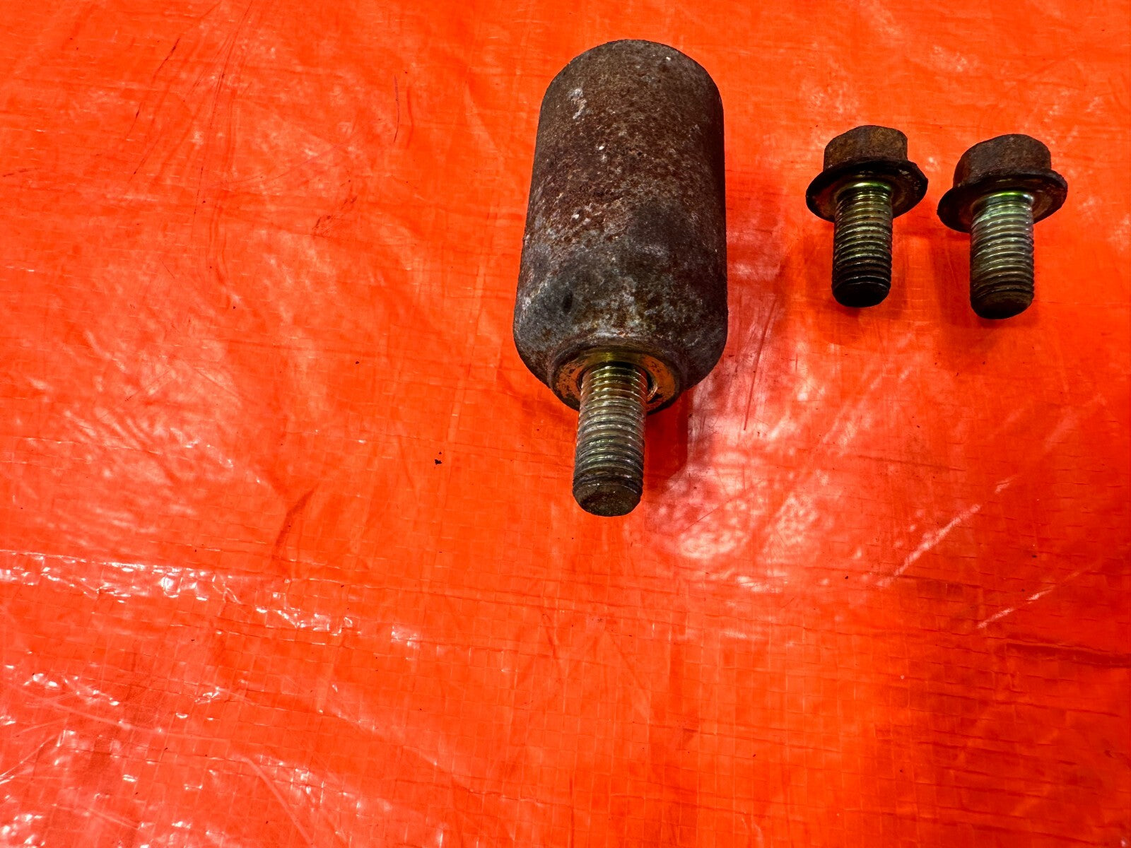 02 06 ACURA RSX K20A2 K20Z1 K20A3 REAR ENGINE MOTOR MOUNT BOLTS HARDWARE OEM 2717