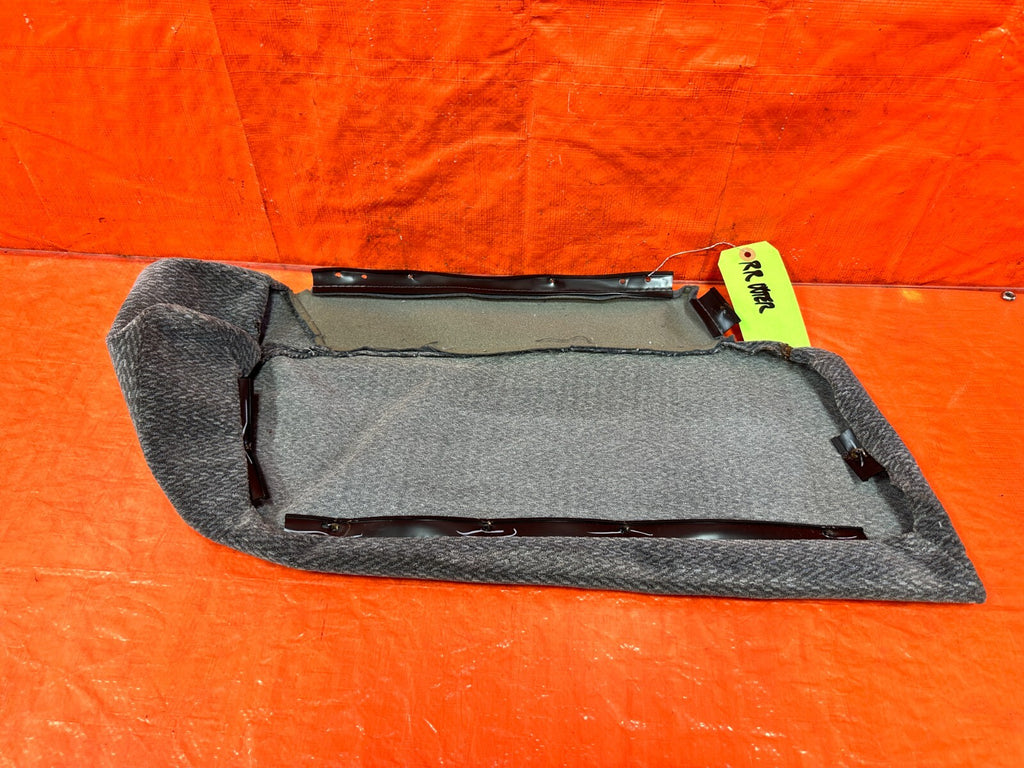 96 00 HONDA CIVIC SEDAN 4D   PASSENGER RIGHT REAR OUTER SEAT SKIN WRAP OEM #2971