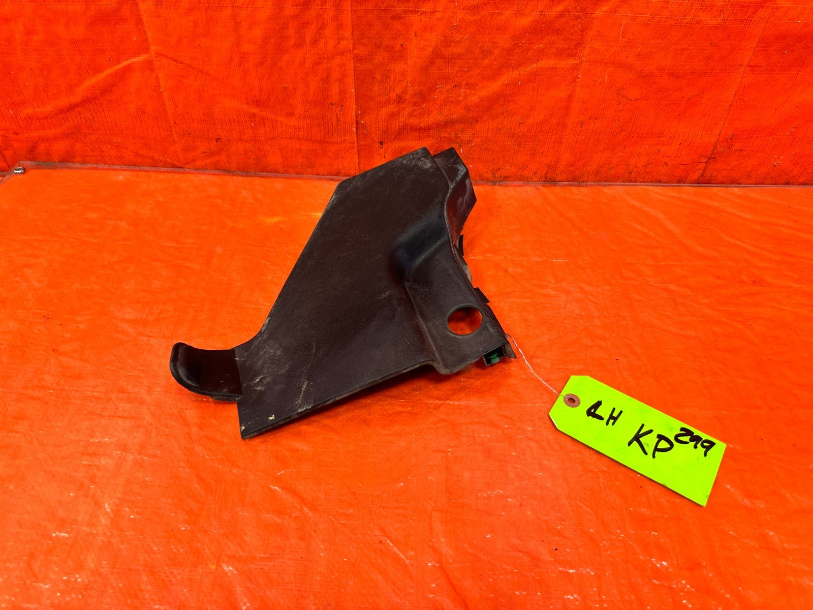 10 16 HYUNDAI GENESIS COUPE 3.8L   KICK PANEL   DRIVER LEFT SIDE   BLACK OEM 2990