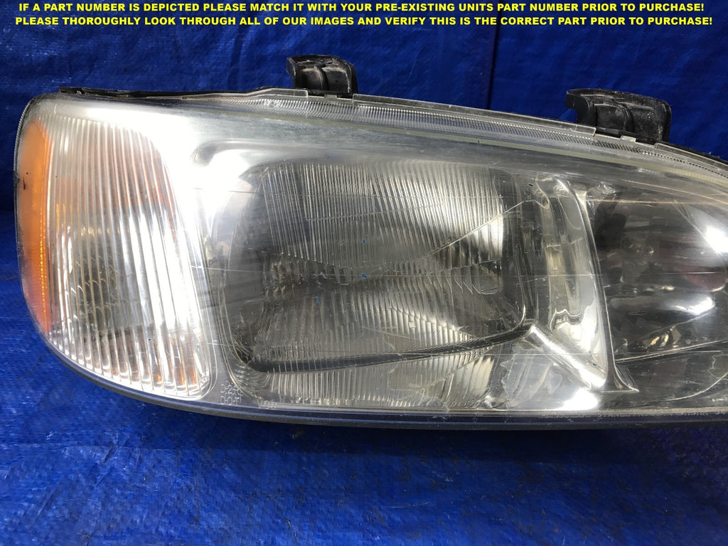 OEM 1999 2000 2001 99 00 01 ACURA TL PASSENGER RIGHT HEADLIGHT R RH  3