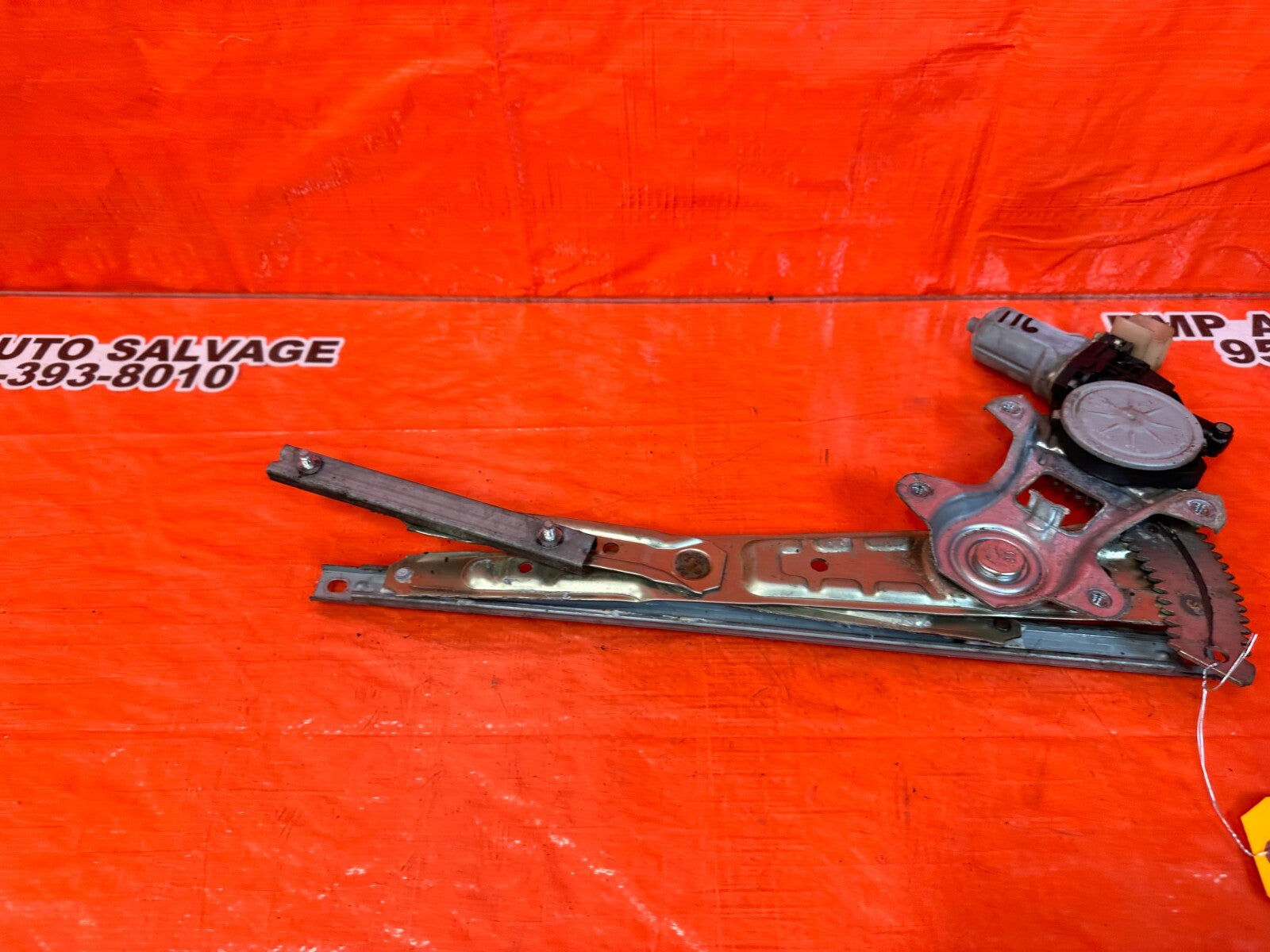 2010 10 INFINITI FX35 DRIVER LEFT REAR   WINDOW REGULATOR W/ MOTOR OEM #1167