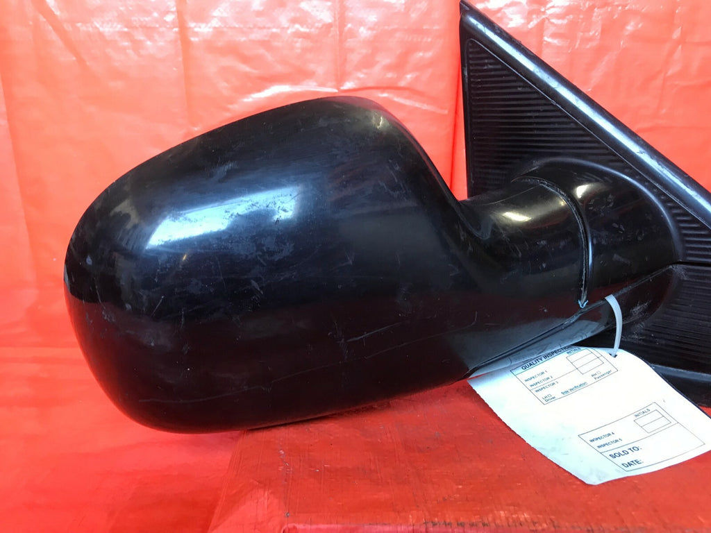 OEM 2001 01 DODGE CARAVAN PASSENGER RIGHT SIDE VIEW MIRROR   BLACK   MANUAL 2
