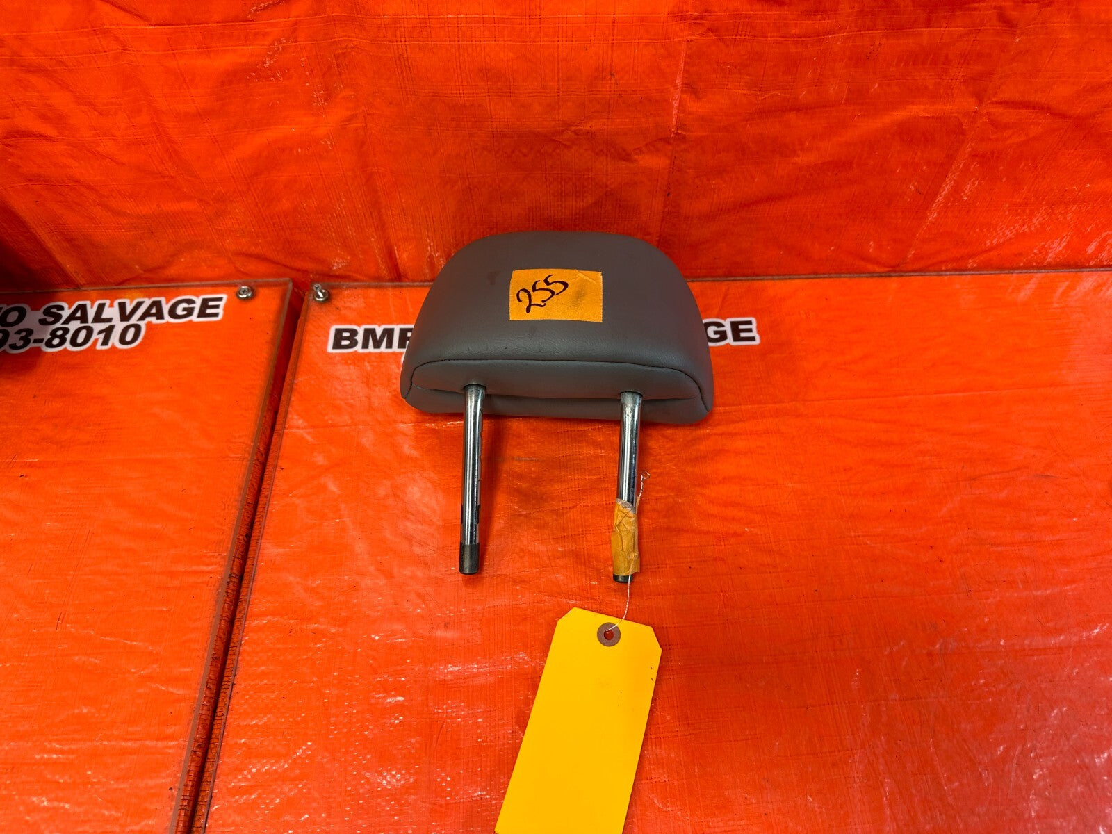 04 08 ACURA TSX   LEFT OR RIGHT   REAR SEAT   HEAD REST GRAY COLOR   OEM 2557