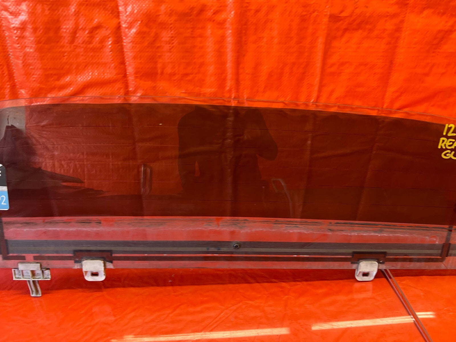93 95 HONDA DEL SOL   REAR BACK WINDOW GLASS WINDSHIELD   OEM FACTORY #126 6
