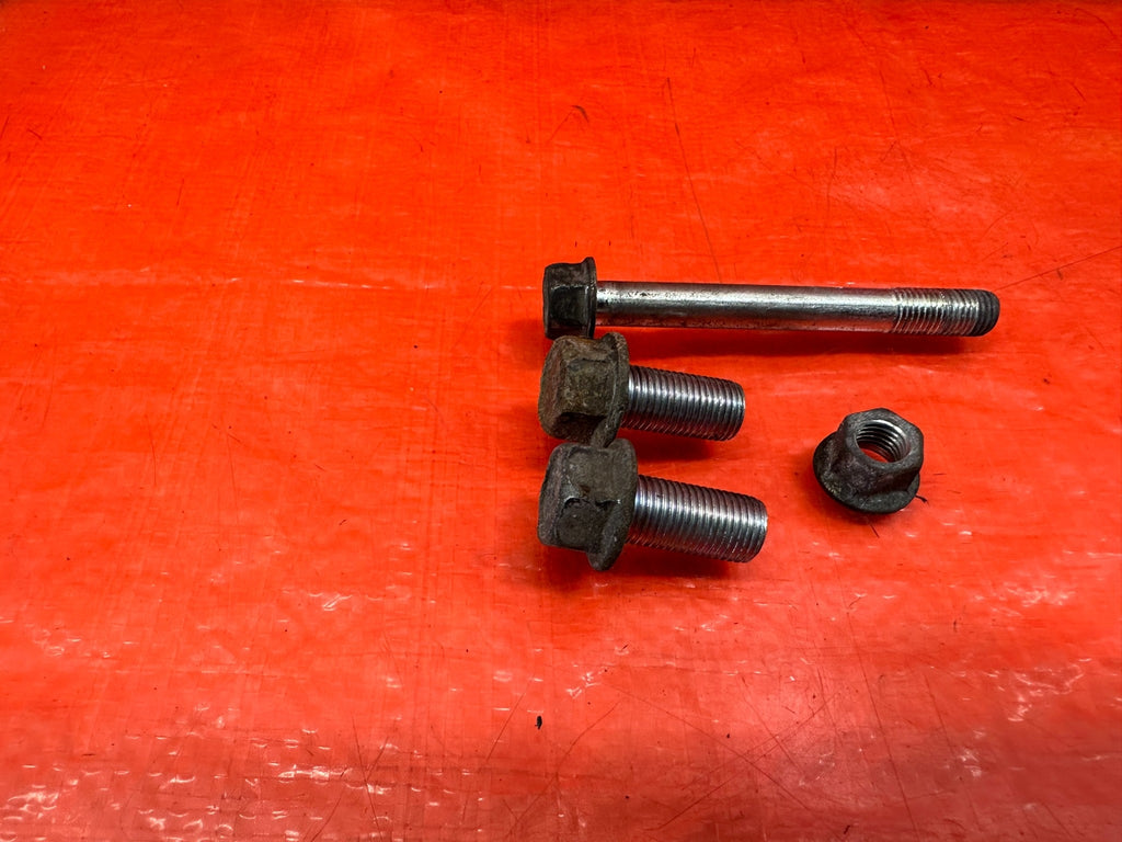 LANCER EVOLUTION X EVO 10 4B11T FRONT ENGINE MOTOR MOUNT BOLTS HARDWARE OEM #2145