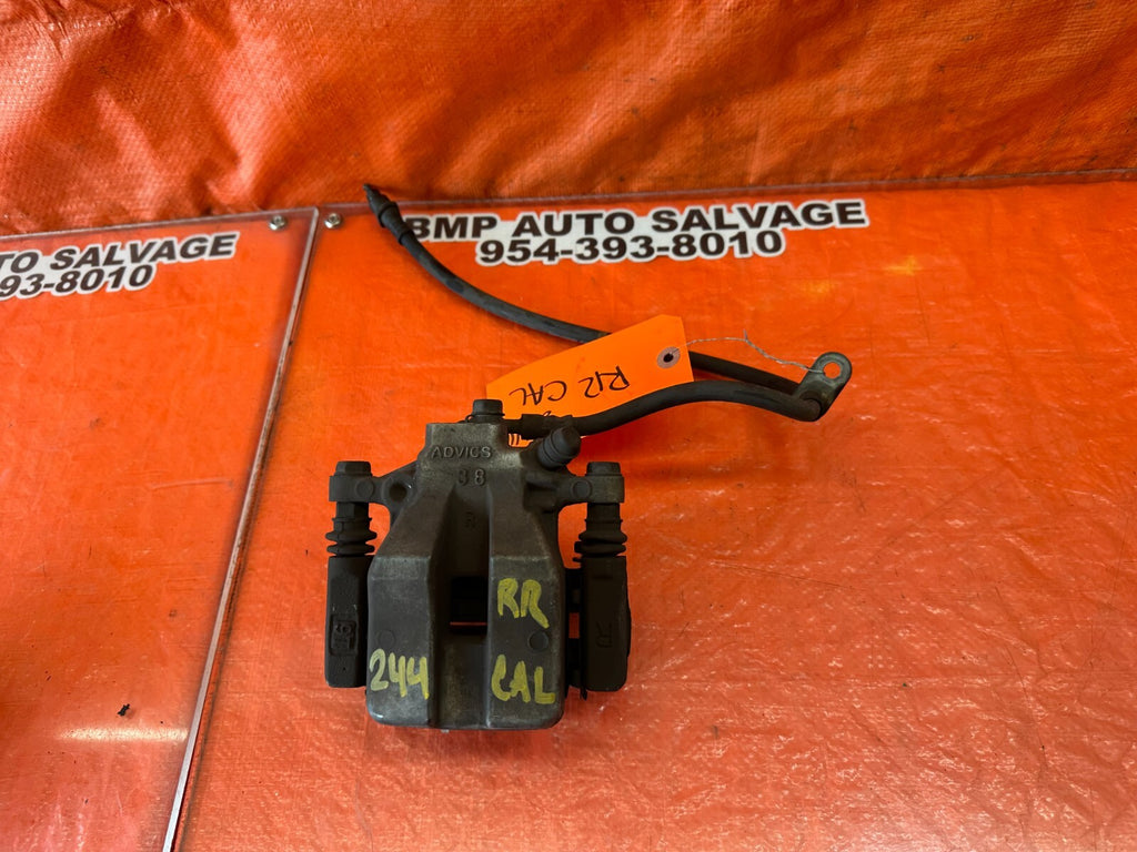 07 12 LEXUS ES350   PASSENGER RIGHT REAR BRAKE CALIPER   OEM FACTORY #2449