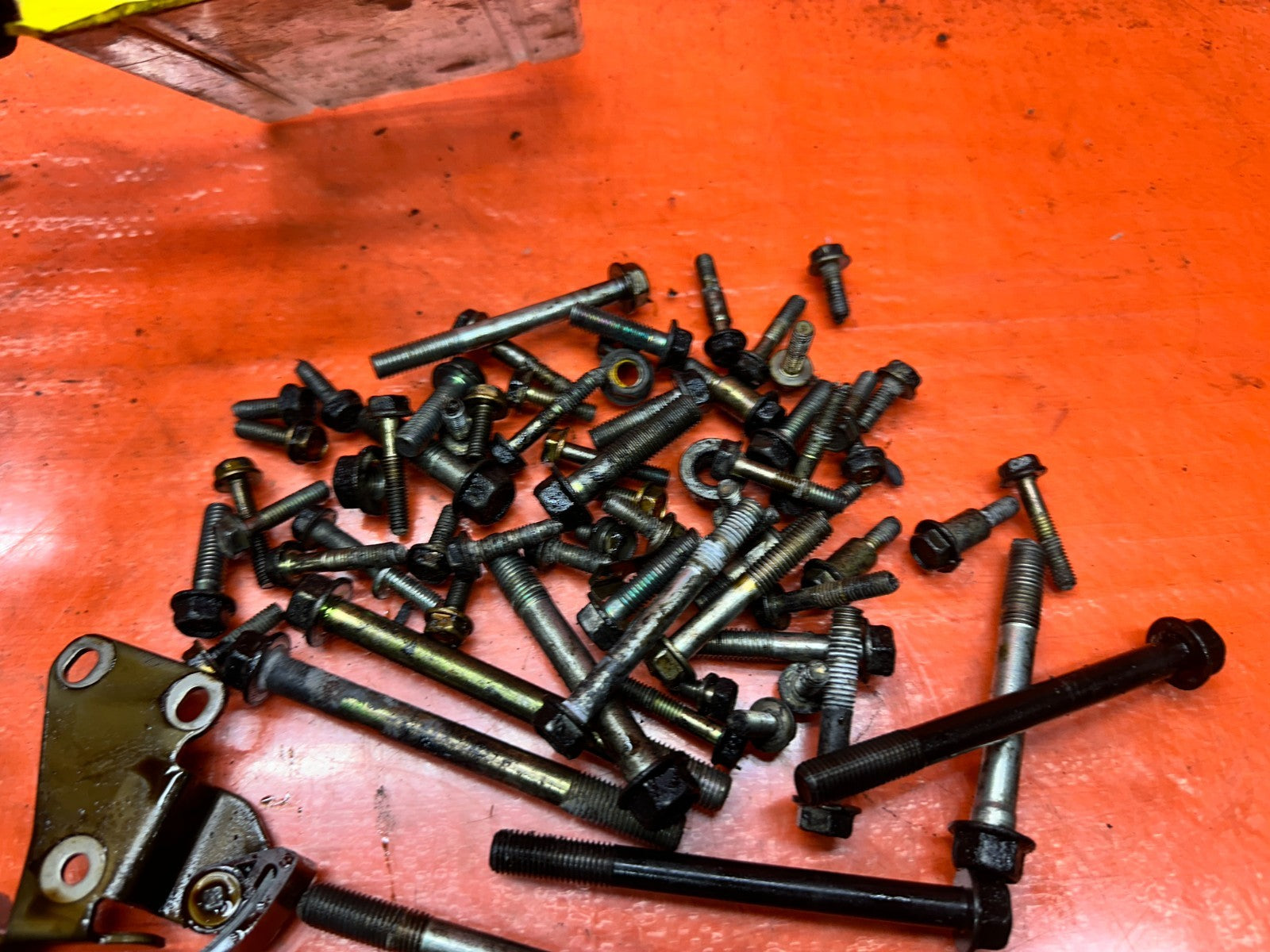 04-08 ACURA TSX 4D 2.4L K24A2 ENGINE BLOCK OIL PAN BOLTS HARDWARE SET OEM #34211
