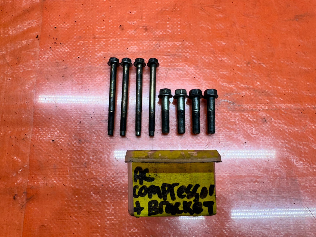 1994 2001 ACURA INTEGRA B SERIES AC COMPRESSOR MOUNT BRACKET BOLTS #3310