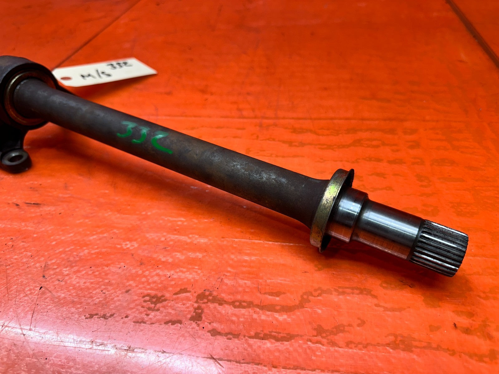 92 96 HONDA PRELUDE H22A H22 MT MANUAL HALF MID SHAFT OEM #3329