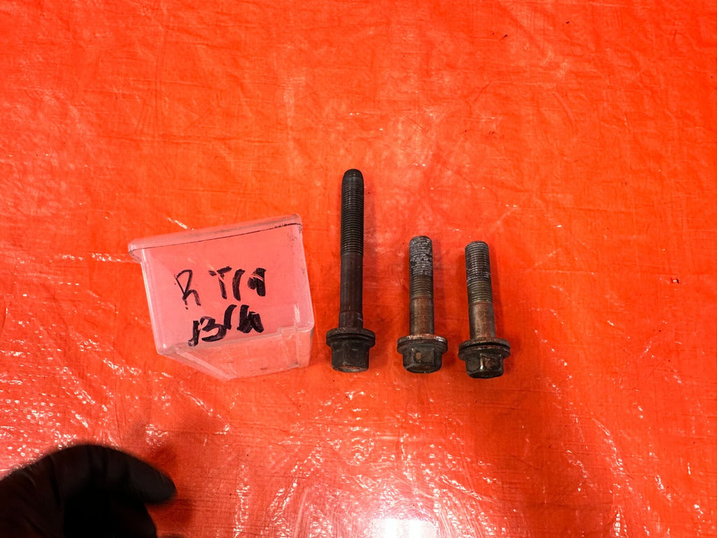 93 97 HONDA DEL SOL   REAR TRANSMISSION BRACKET BOLTS HARDWARE OEM FACTORY 277.50