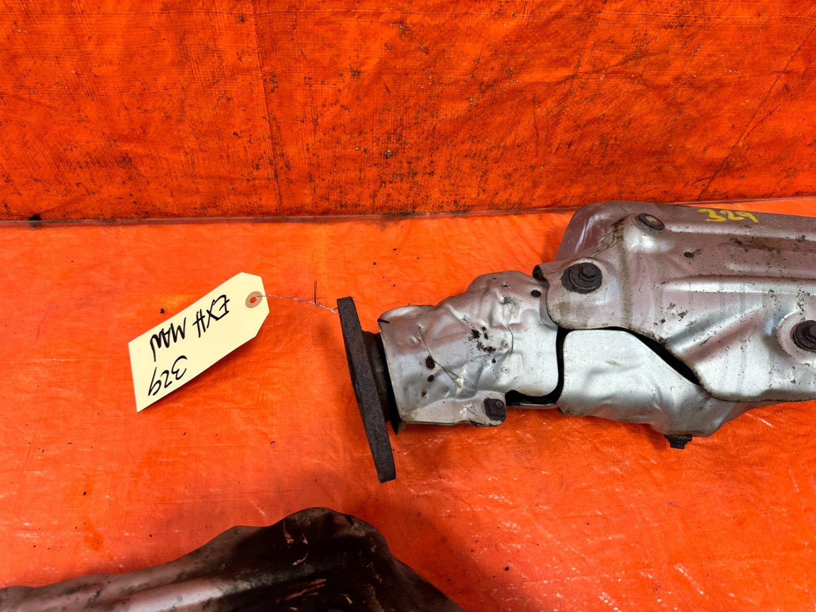 08 15 INFINITI G37 Q60 3.7L EXHAUST MANIFOLDS HEADERS LEFT RIGHT SET #3297