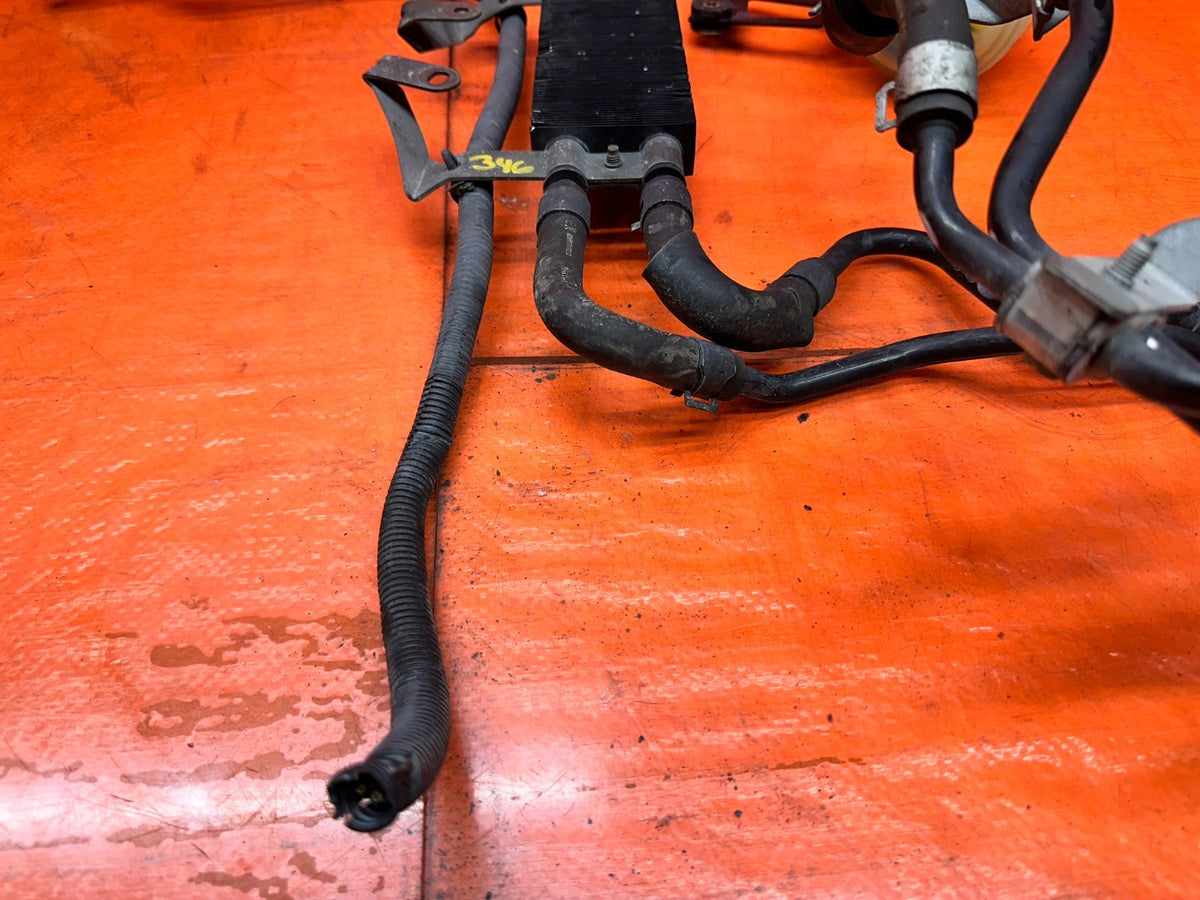 03-08 NISSAN 350Z POWER STEERING LINES TO RACK COMPLETE & COOLER TOO OEM #3467
