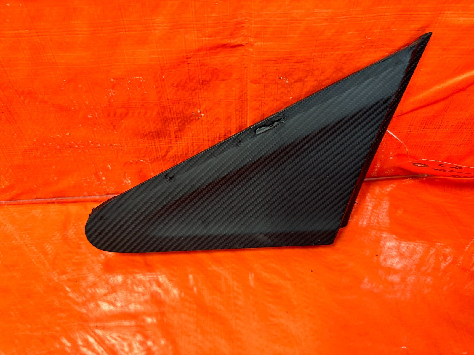 12 13 HONDA CIVIC 2D COUPE LEFT EXTERIOR MIRROR TRIM COVER PLASTICS GARNISH 2655