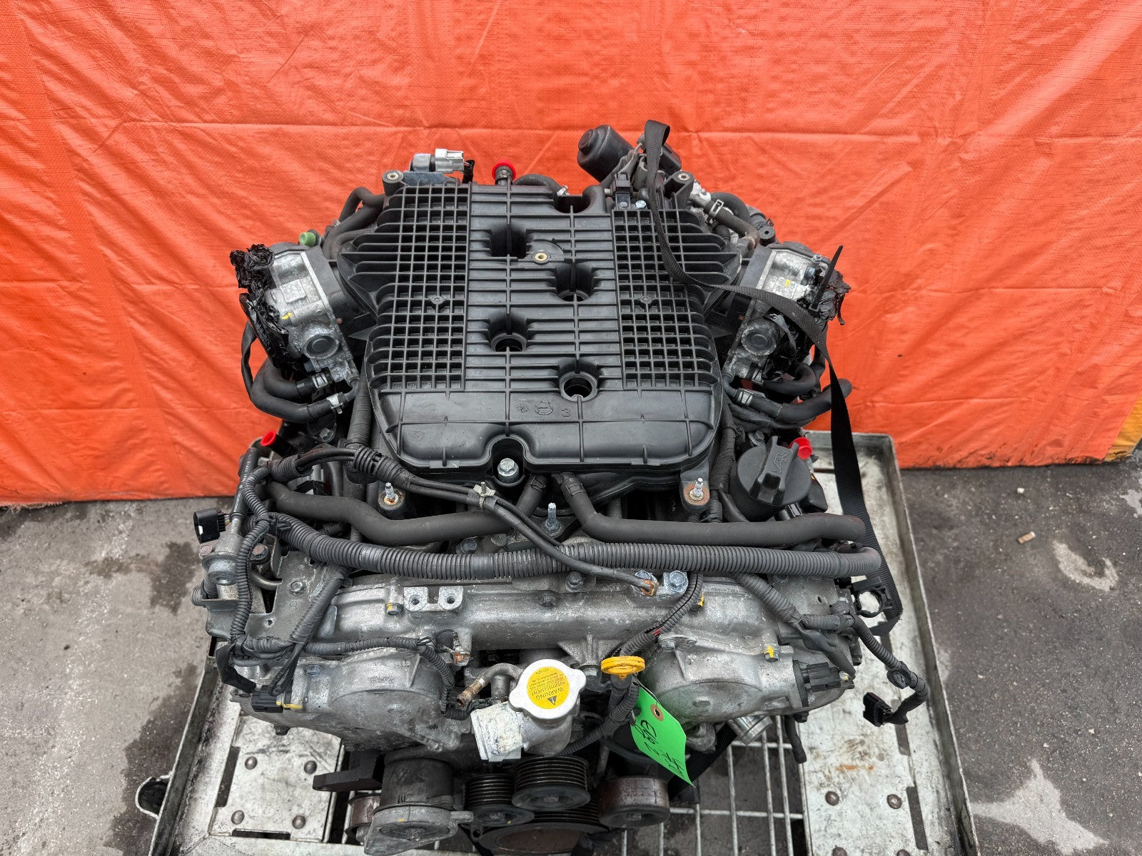 09-13 INFINITI G37 VQ37VHR REAR WHEEL DRIVE (RWD) - ENGINE MOTOR LONG BLOCK 51K5