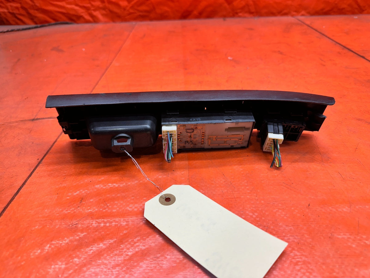 03-08 NISSAN 350Z DRIVER LEFT MAIN POWER WINDOW SWITCH BEZEL OEM #3465