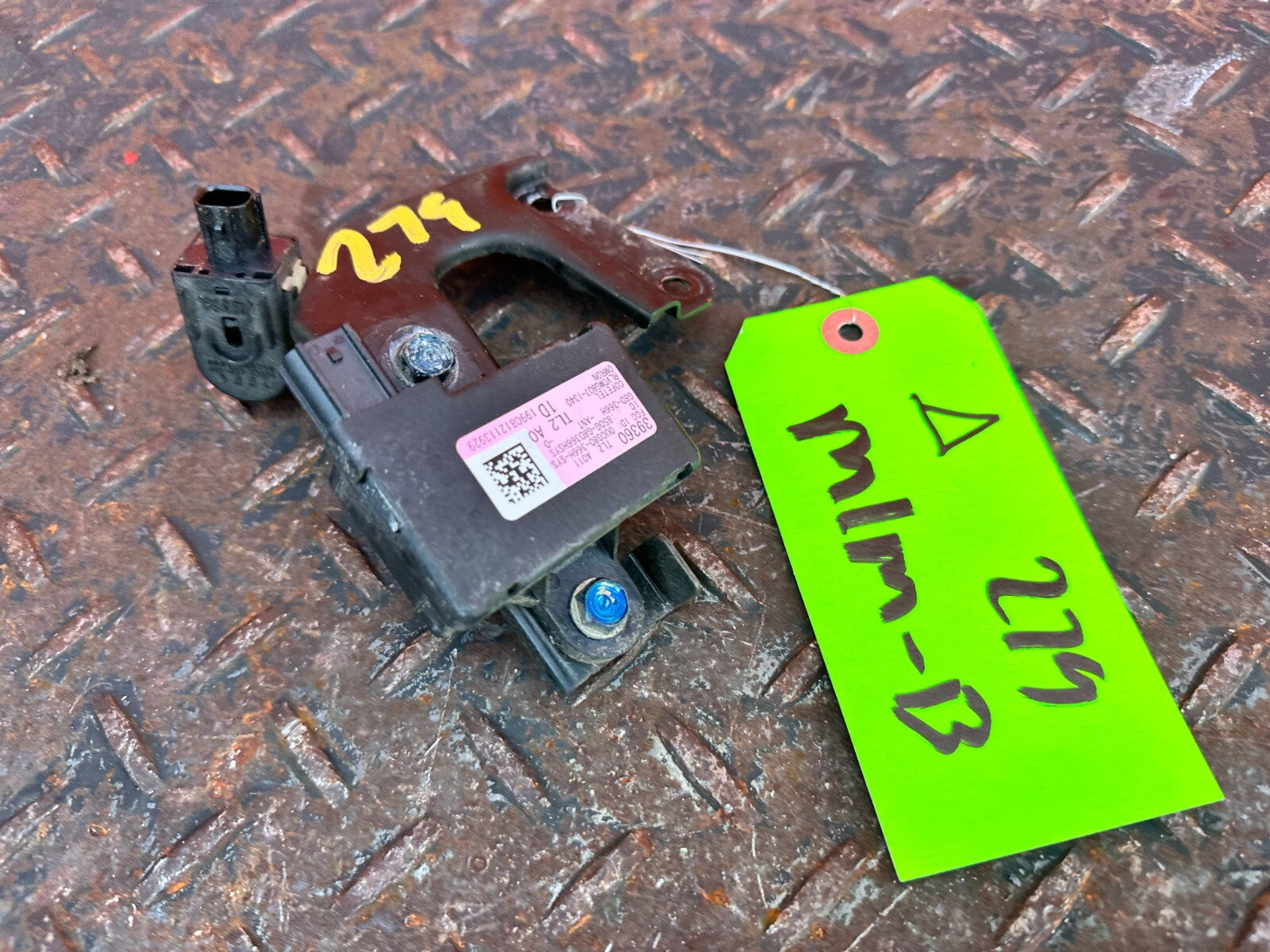 09 10 ACURA TSX   DRIVER LEFT TPMS TIRE PRESSURE MONITOR SENSOR   OEM #2792