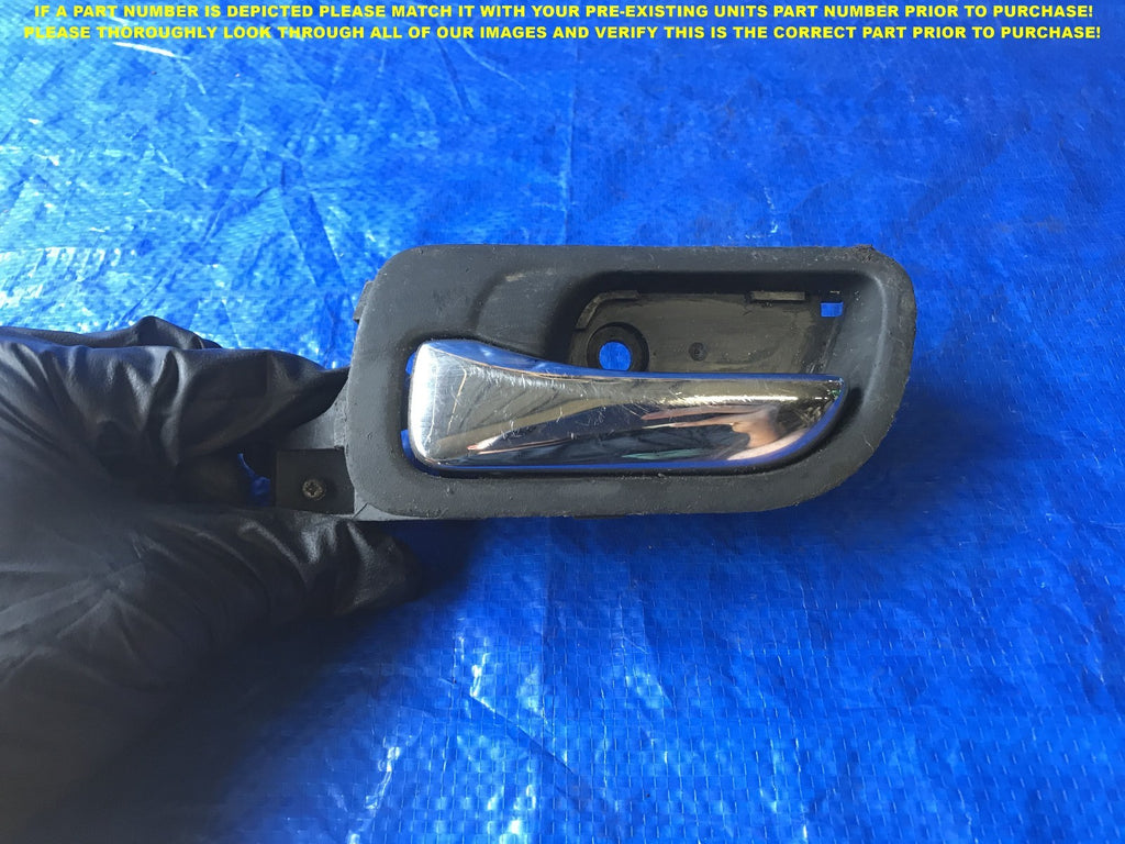 OEM 2003 2004 2005 HONDA ACCORD DRIVER LEFT REAR INTERIOR DOOR HANDLE   0