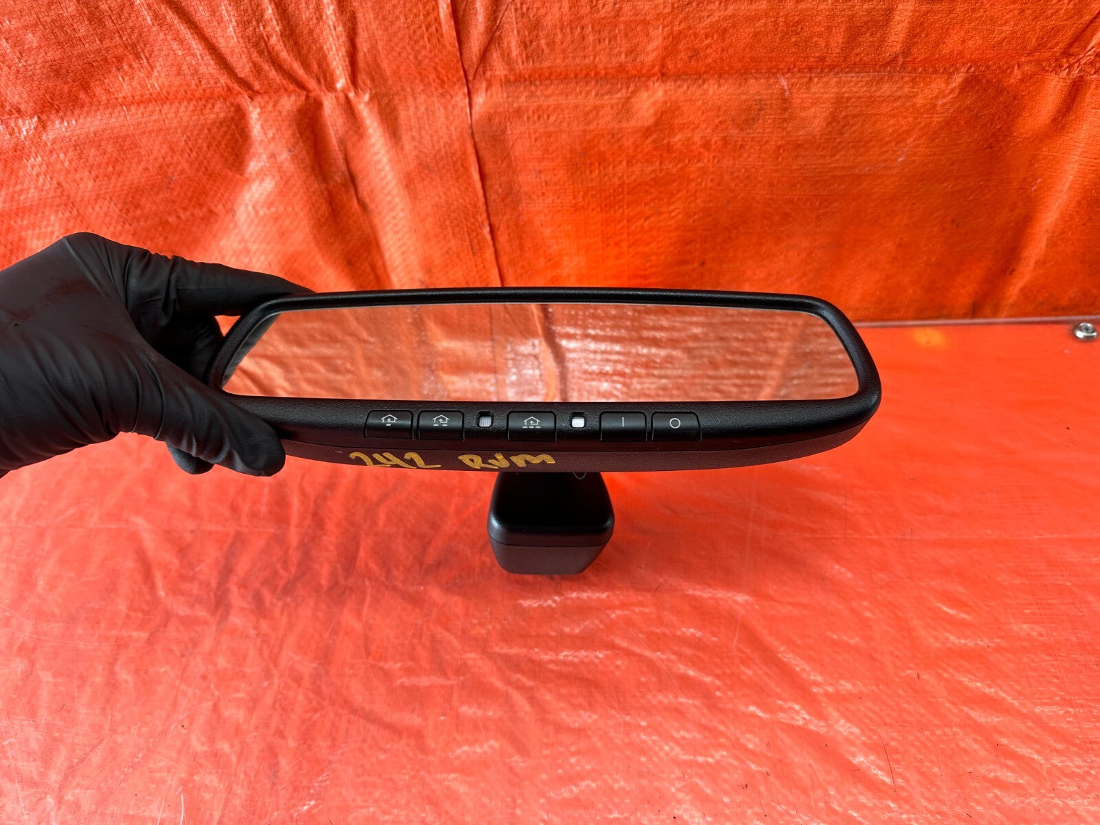 14 20 INFINITI Q50   REAR VIEW MIRROR W/ FORWARD FACING CAMERA   OEM FACTORY 2424
