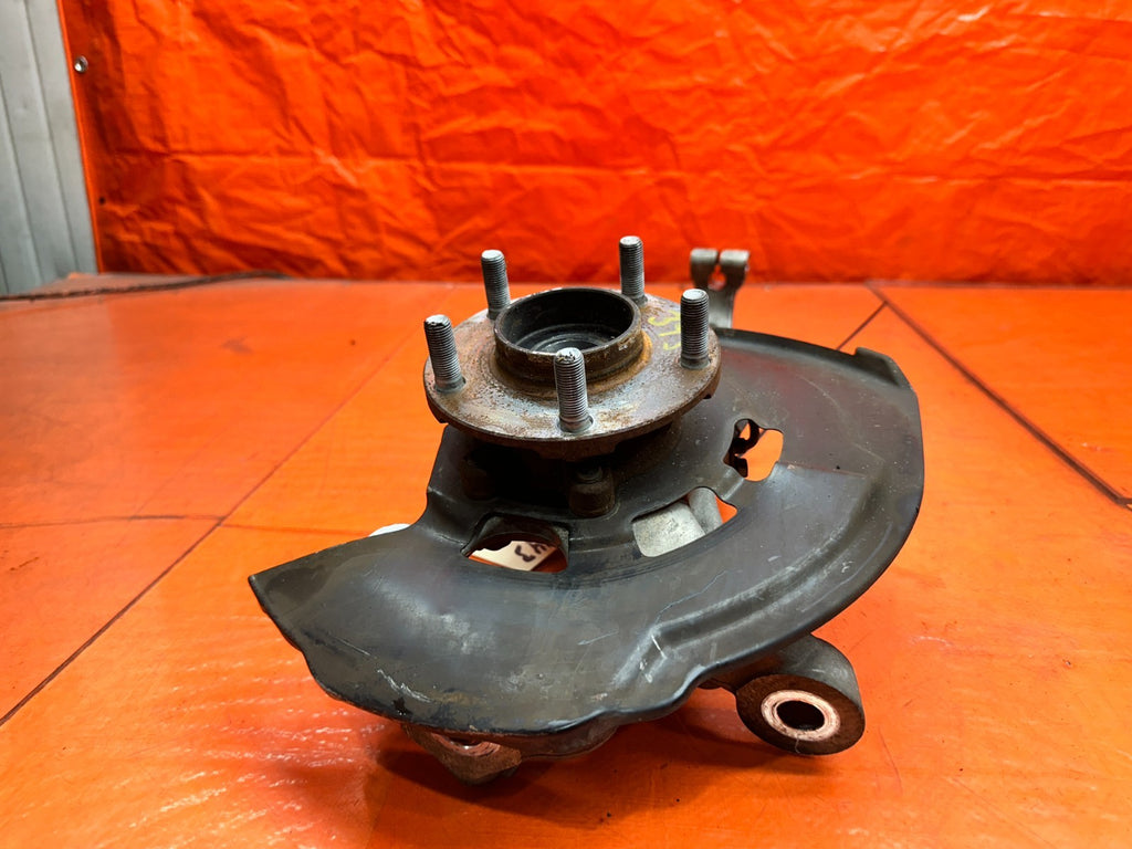 14-15 INFINITI Q50 RWD DRIVER LEFT FRONT SUSPENSION KNUCKLE SPINDLE HUB OEM 3435