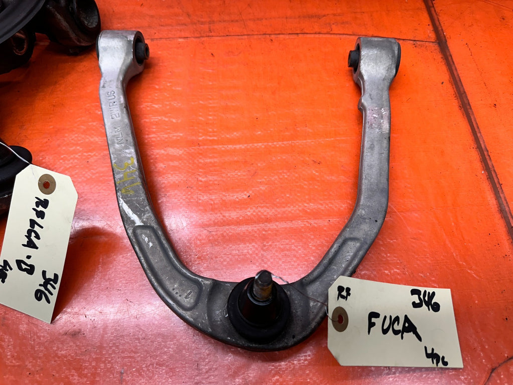 03-08 NISSAN 350Z RIGHT FRONT SPINDLE KNUCKLE HUB CONTROL ARMS OEM #3465