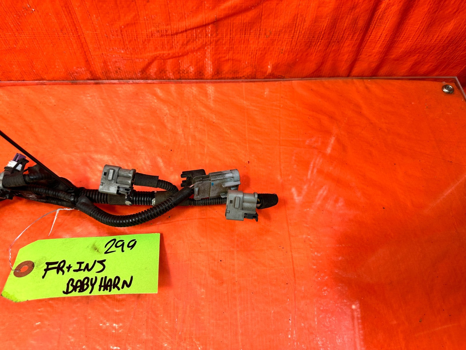 13 16 HYUNDAI GENESIS COUPE 3.8L   FUEL RAIL FUEL INJECTOR SUB WIRE HARNESS #2991