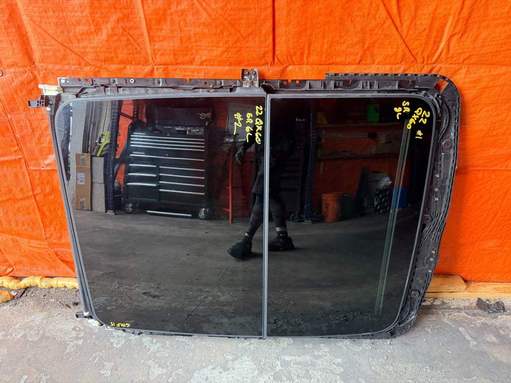 2022-2026 INFINITI QX60 FRONT & REAR PANORAMIC SUNROOF ROOF GLASS PANEL OEM OE7