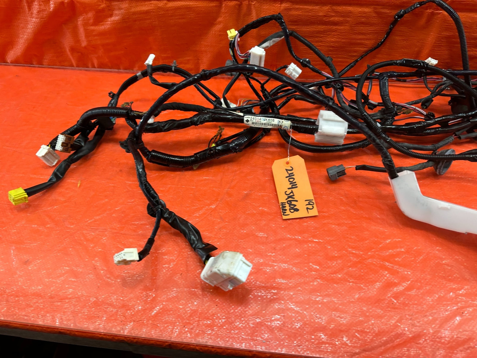 2008 INFINITI G35 X SEDAN   INTERIOR BODY WIRING HARNESS WIRE LOOM   OEM #1928
