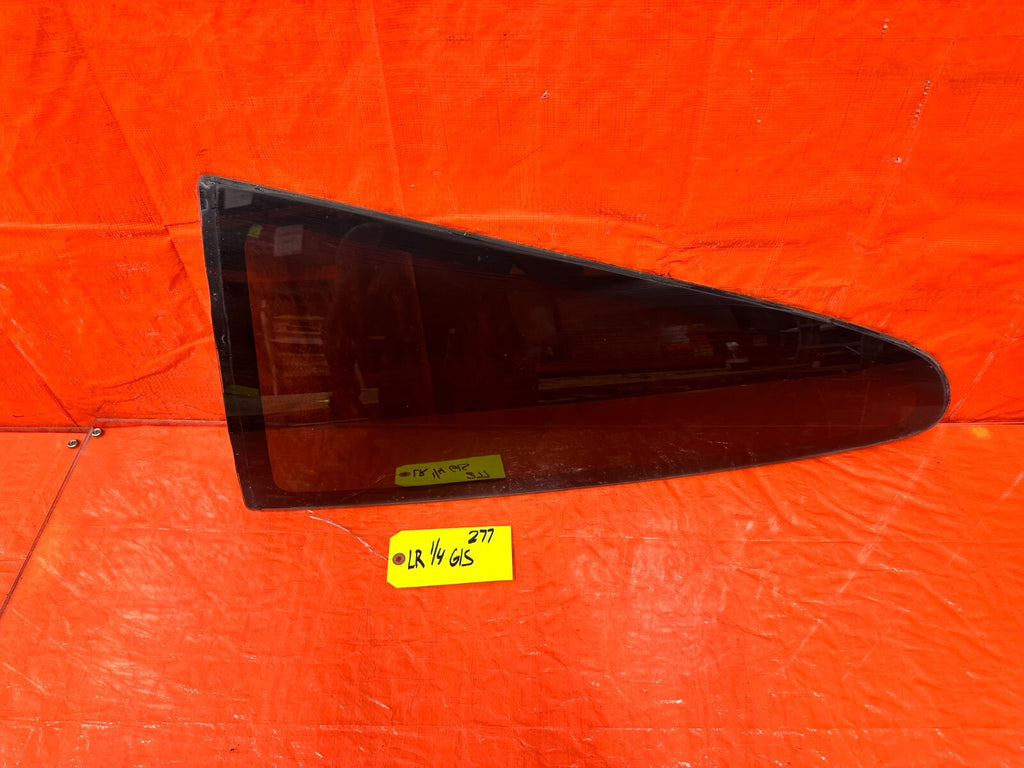 88 91 HONDA CRX   DRIVER LEFT REAR 1/4 GLASS WINDOW   OEM FACTORY #2770