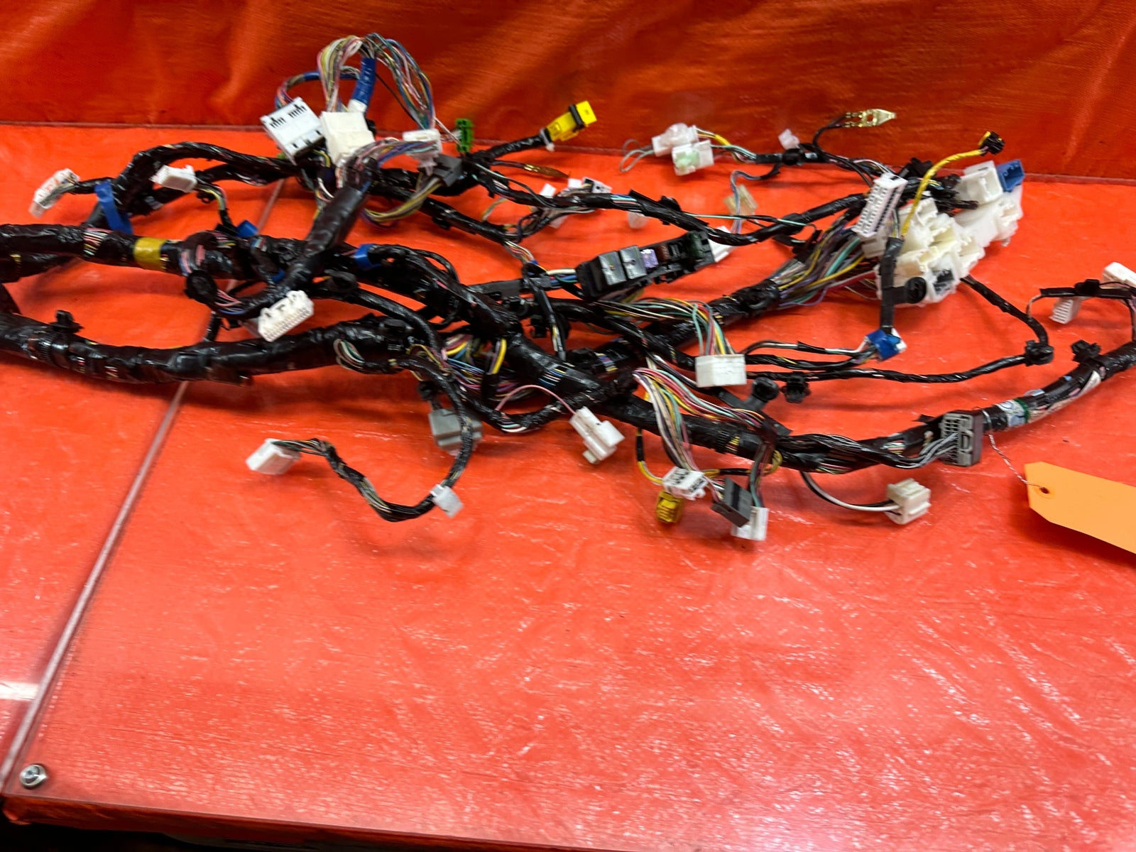 2013 LANCER EVOLUTION X EVO 10 MR DASHBOARD DASH PANEL CLUSTER WIRE HARNESS #2069