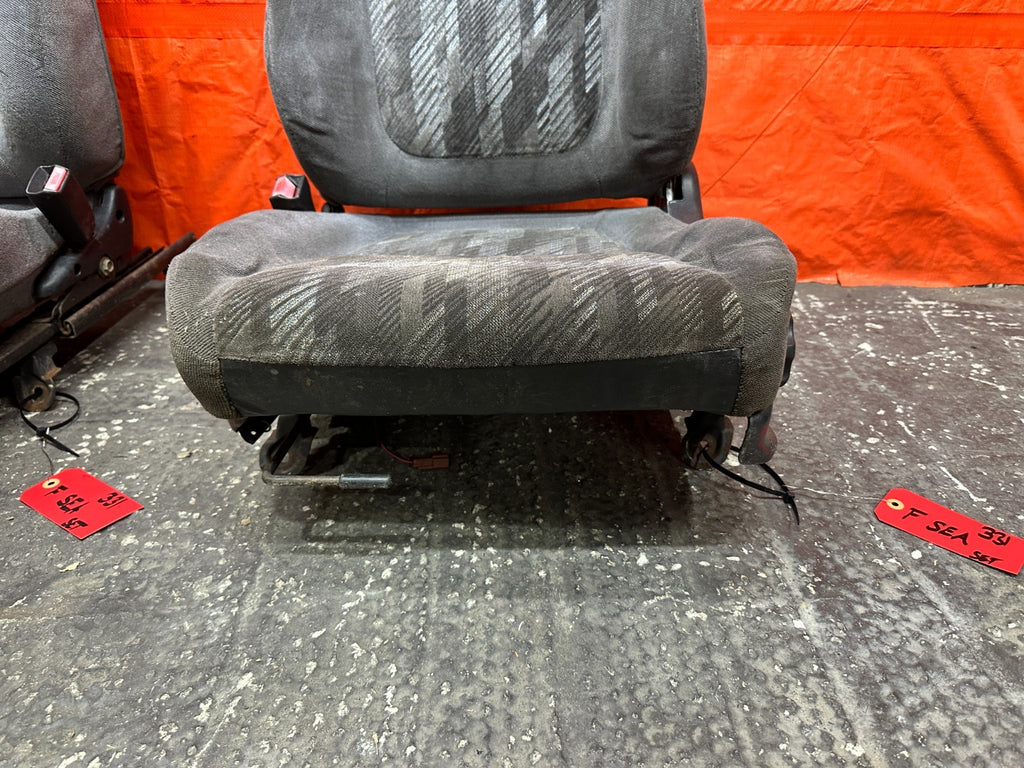 94 01 ACURA INTEGRA FRONT LEFT RIGHT CONFETTI SEATS OEM #3314